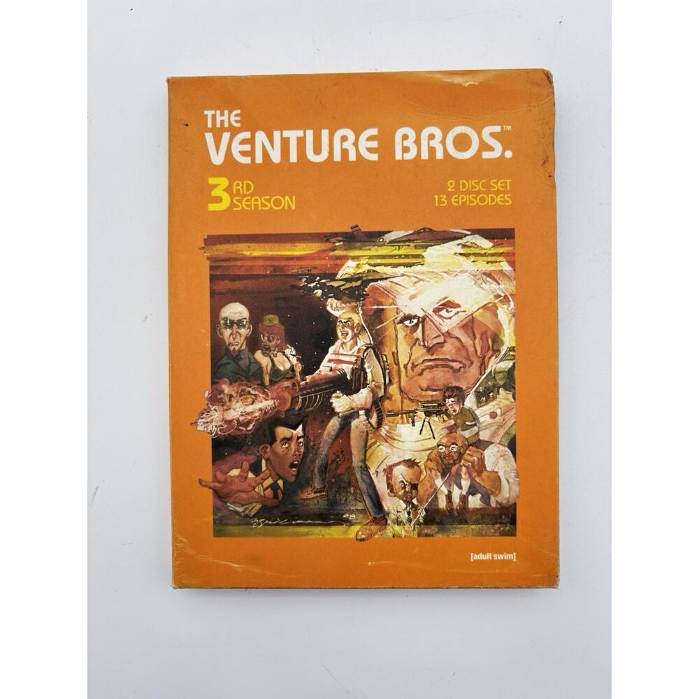 The Venture Bros. - Season 3 (DVD, 2009, 2-Disc Set) Tested Work VG Condition